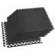 Image 4 for Мат-пазл Gymtek EVA 121х181,5х1см 6 частин чорний