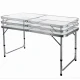 Image 6 for Стіл туристичний розкладний Jumi Economix з 4 стільцями білий