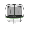Батут Outtec Premium 12ft (374см) черно-зеленый с внутренней сеткой