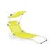 Image 1 for Шезлонг лежак Outtec Sun з дашком жовтий