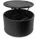 Image 5 for Садові меблі Outtec Round Lounge Chairs чорно-графітові