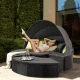 Image 9 for Садовая мебель Outtec Round Lounge Chairs черно-графитовая