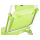 Image 10 for Пляжне крісло-лежак Outtec розкладне з підголівником салатовий