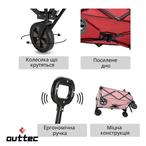 Переваги кемпінгового візка: Переваги кемпінгового візка: