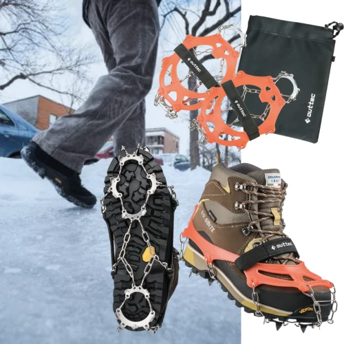 Безпека з антиковзаючими льодоступами Outtec Безпека з антиковзаючими льодоступами Outtec