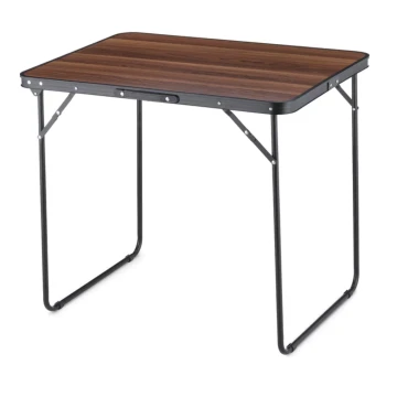 Кемпінговий стіл Outtec 80x60x70см розкладний коричневий