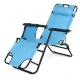 Image 2 for Шезлонг лежак Outtec розкладний бірюзовий