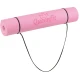 Image 6 for Коврик (мат) для фитнеса и йоги Queenfit Premium TPE 0,5см розовый