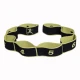 Image 4 for Резинка для фитнеса с петлями Queenfit 86,5 х 4см черно-желтая
