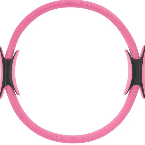 Кольцо для пилатеса Gymtek армированное стекловолокно 38см розовый