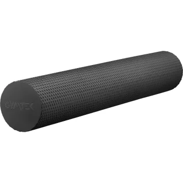 Масажний ролик Gymtek EVA Flow 90см для йоги та фітнесу чорний