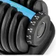 Image 7 for Гантель розбірна регульована Gymtek 2,5-24кг синій
