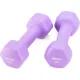 Image 8 for Гантели для фитнеса неопреновые Gymtek Hex 2х2кг сиреневый