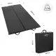Image 13 for Гімнастичний мат Gymtek DuoFlex 240×120×4см складаний для фітнесу чорний