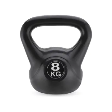Гиря виниловая Gymtek 8кг черный