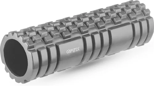 Массажный ролик Gymtek для йоги и фитнеса EVA 45см серый