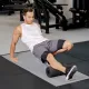 Image 2 for Массажный ролик Gymtek для йоги и фитнеса EPP 30*15см черно-синий