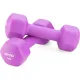 Image 1 for Гантели для фитнеса неопреновые Gymtek Hex 2х3кг фиолетовый