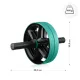 Image 9 for Ролик для пресу подвійний Gymtek блакитний