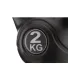 Image 7 for Гиря вінілова Gymtek 2кг чорний