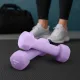 Image 3 for Гантели для фитнеса неопреновые Gymtek Hex 2х1кг лавандовый