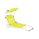 Шезлонг лежак Outtec Sun з дашком жовтий