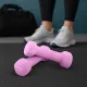 Image 5 for Гантели для фитнеса неопреновые Gymtek Hex 2х0,5кг розовый