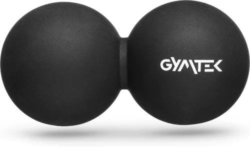 Массажный мяч Gymtek 63 мм двойной черный