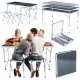 Image 2 for Стол туристический раскладной Outtec с 4 стульями черный