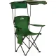 Image 1 for Кресло туристическое раскладное Outtec Sun XXL с крышей зеленый