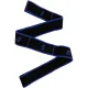 Image 4 for Резинка для фітнесу з петлями Gymtek Queenfit 86,5 х 4см чорно-блакитна