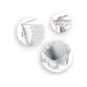Image 4 for Кресло-гамак Outtec Boho подвесное серый