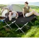 Image 3 for Ліжко-розкладачка Outtec туристичне 203×70см чорний