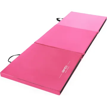 Мат гимнастический жесткий Gymtek 5см светло-розовый