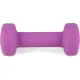 Image 4 for Гантели для фитнеса неопреновые Gymtek Queenfit 2х1кг фиолетовый