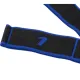 Image 2 for Резинка для фітнесу з петлями Gymtek Queenfit 86,5 х 4см чорно-блакитна