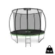 Image 3 for Батут Outtec Premium 12ft (374см) чорно-зелений з внутрішньою сіткою