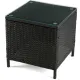 Image 6 for Садовая мебель Outtec LUXURY стол и 2 стулья черно-графитовые