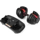 Image 4 for Гантель розбірна регульована Gymtek 2,5-24кг червоний