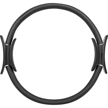 Кільце для пілатесу Gymtek армоване скловолокно 38см чорний