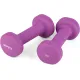 Image 3 for Гантели для фитнеса неопреновые Gymtek Queenfit 2х1кг фиолетовый