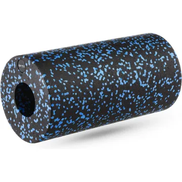 Массажный ролик Gymtek для йоги и фитнеса EPP 30*15см черно-синий