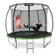 Image 6 for Батут Outtec Premium 10ft (312см) чорно-зелений з внутрішньою сіткою