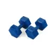Image 1 for Гантели для фитнеса композитные Gymtek 2х5кг темно-синий