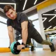 Image 6 for Ролик для пресу подвійний Gymtek блакитний