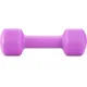 Image 6 for Гантели для фитнеса неопреновые Gymtek Hex 2х3кг фиолетовый