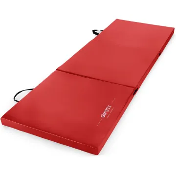 Мат гімнастичний твердий Gymtek 5см червоний