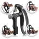 Image 3 for Еспандер регульований Gymtek 10-100кг з лічильником сіро-чорний