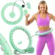 Image 2 for Массажный хулахуп Gymtek со счетчиком и утяжелителем мятный