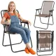 Image 2 for Раскладное туристическое кресло Outtec Breeze Textilene коричневый
